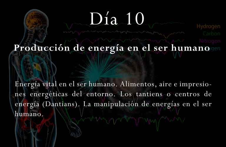 Energía vital en el ser humano. Alimentos, aire e impresiones energéticas del entorno. Los tantiens o centros de energía (Dantians). La manipulación de energías en el ser humano. 